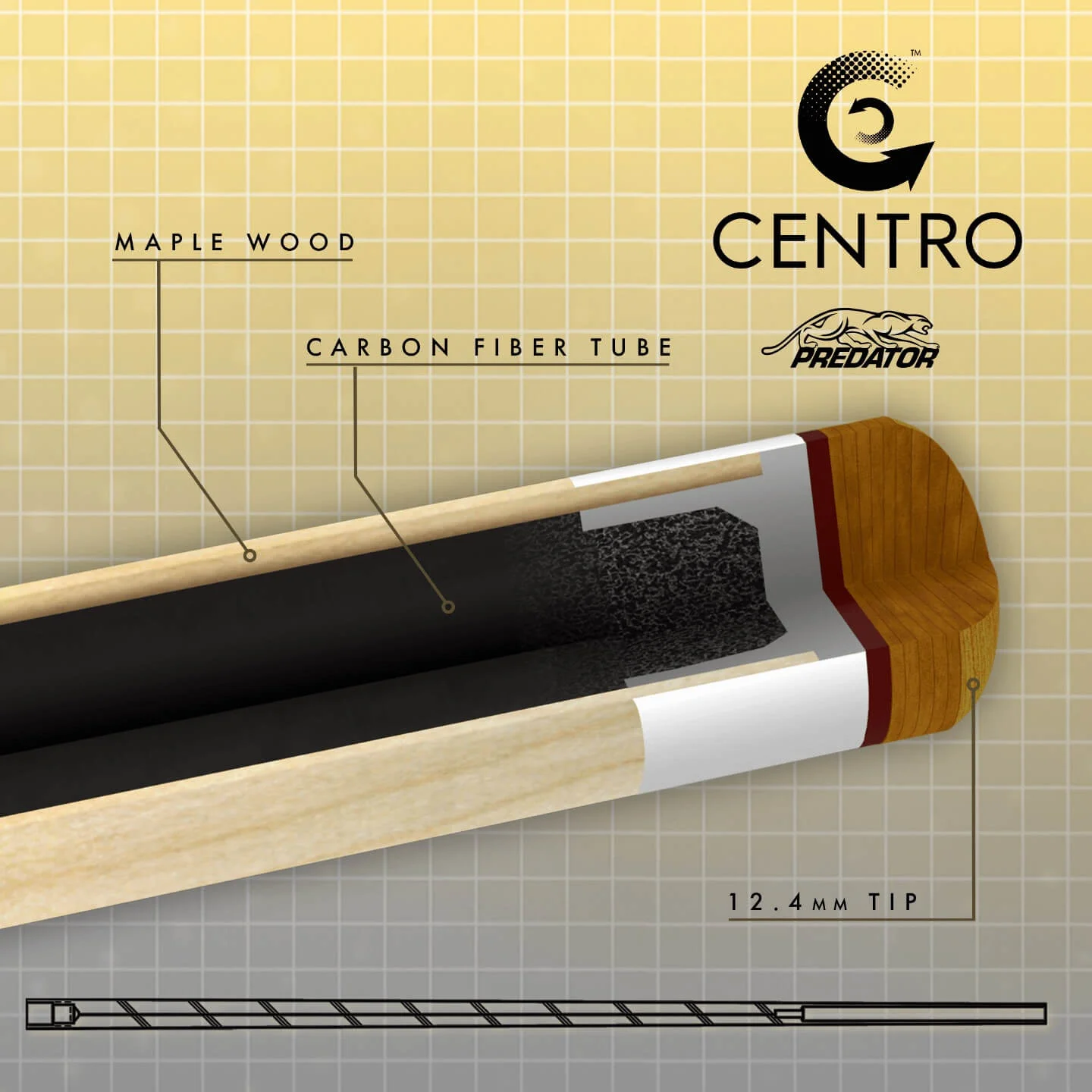 Predator Centro Shaft for Radial® Joint - Image 2