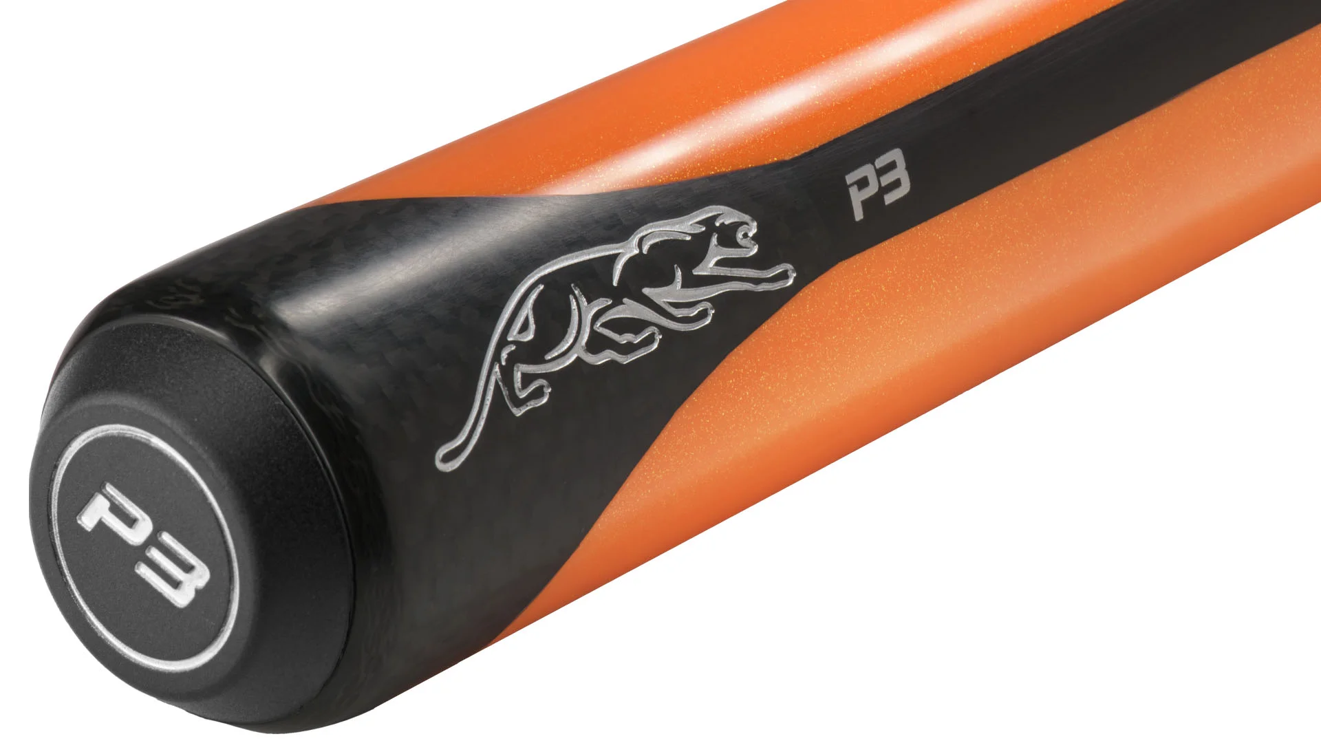 Predator P3 Flare Orange Pool Cue - No Wrap - Image 3